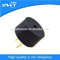 12*7.5mm pin type self frive piezoelectric transducer buzzer 5v active buzzer